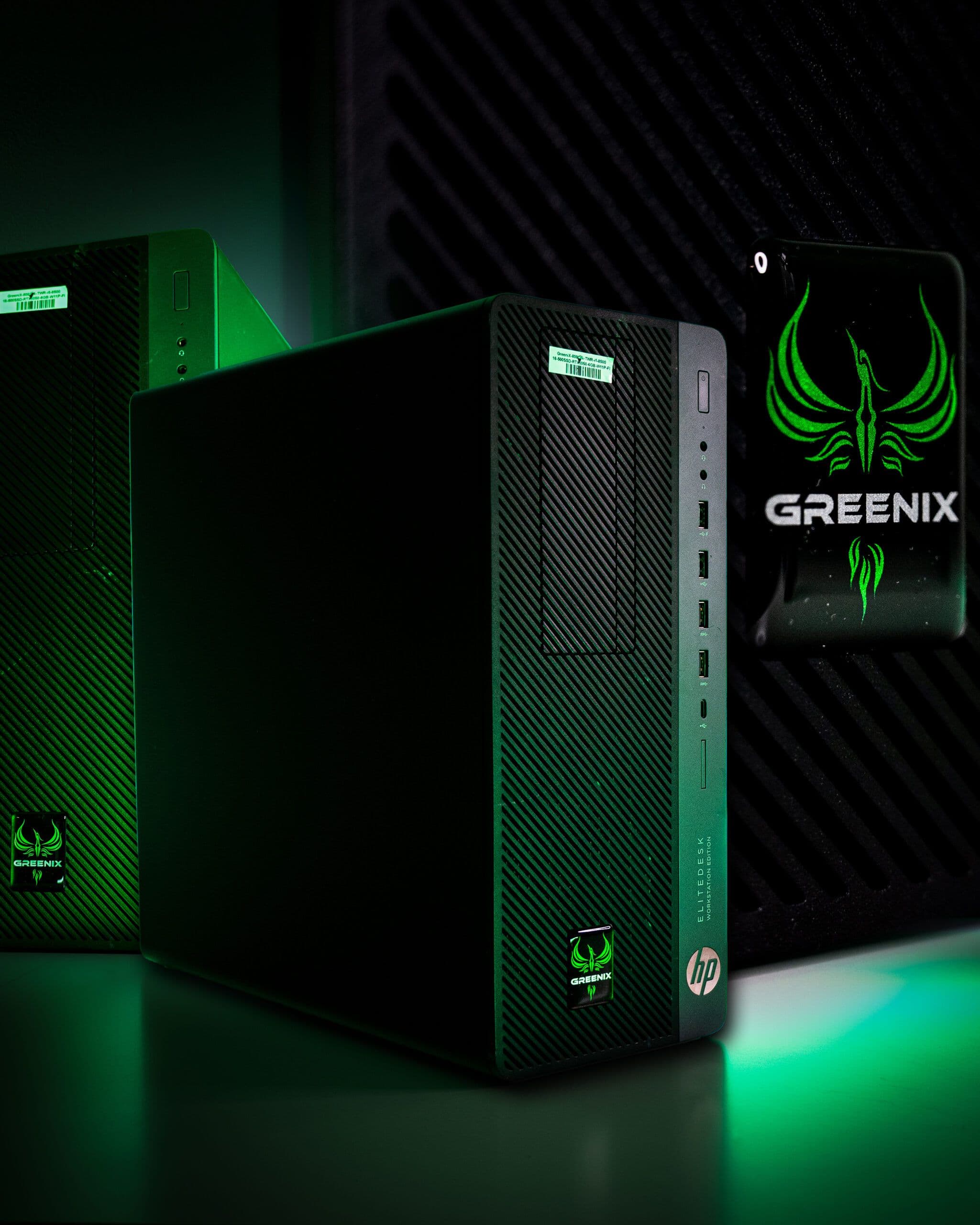 Product Photography - Greenix Gaming PC