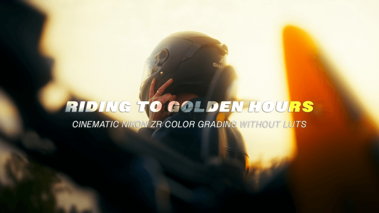 Riding to Golden Hour
